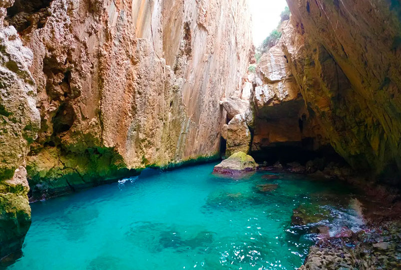 Excursión Kayak Cala Moraig. Benisa, Alicante.