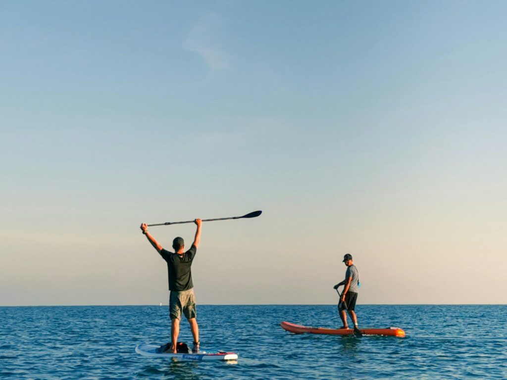 excursión paddlesurf el Portet